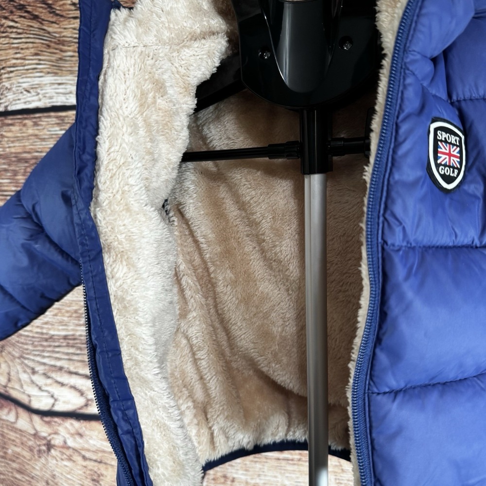 Toddler Sport Golf Blue Winter/Snow Puffer Jacket Size 2 T - Picture 5 of 8